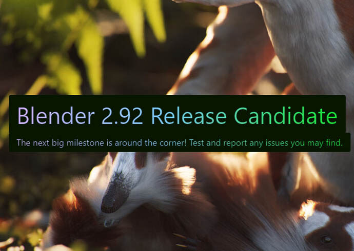 Ya podéis probar la Release Candidate 2.92