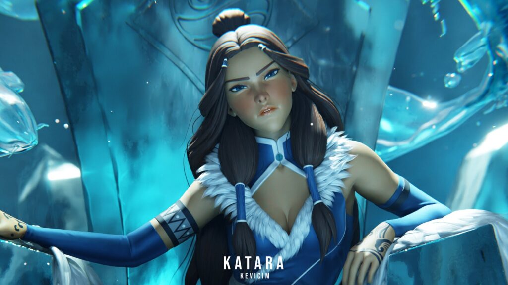 Katara - Jefa de la tribu del agua