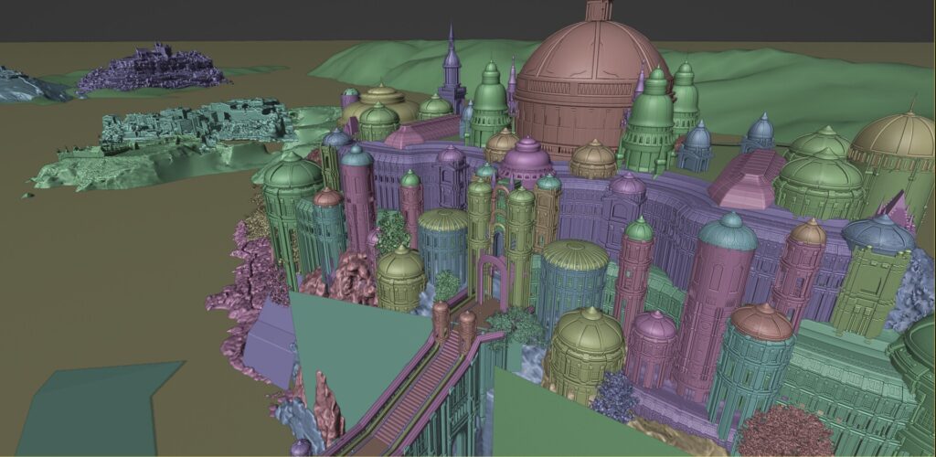 Royal Mansion de Najeeb Najjar - Inspiración 3D - Solido