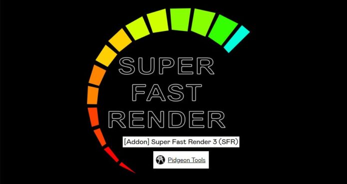 Super Fast Render 3 archivos - Blenderers